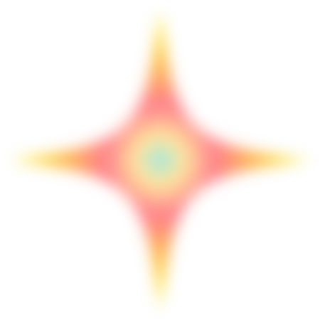 Blurry Gradient Star